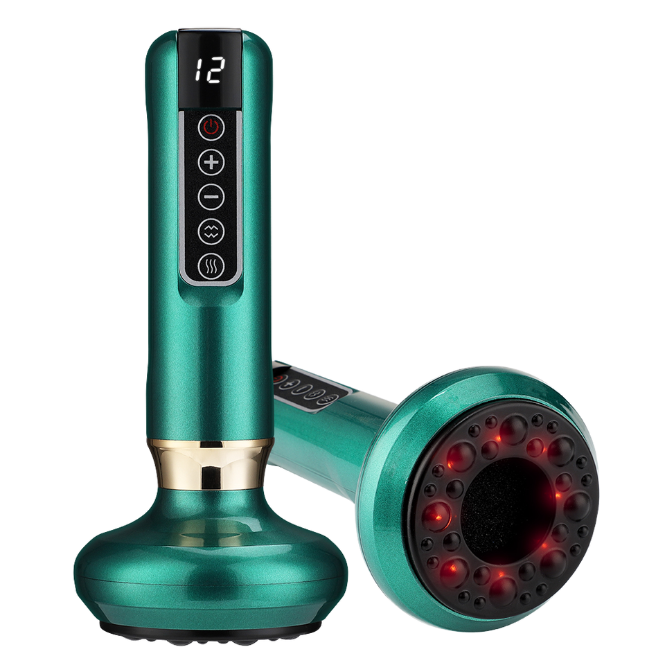 CelluviaMed™ — Masażer do Ciała 4w1 | Vacuum · Ciepło · Gua Sha · Bańka